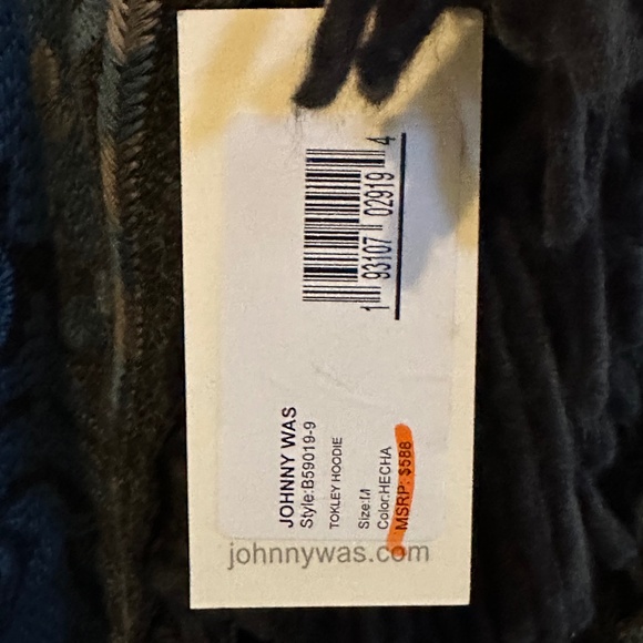 Johnny Was Tokley Fringed Embroidery Open-Front Duster NWT - Picture 14 of 15